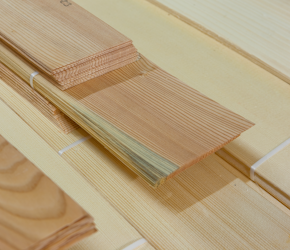 Fineer met houttekeningen zichtbaar Van Laere hout