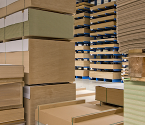 Voorraad plaatmateriaal Van Laere hout